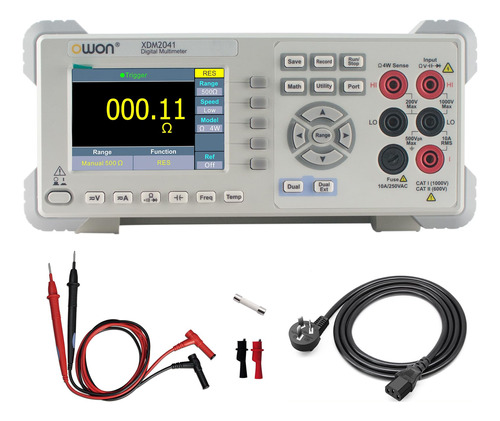 Owon Multimetro Digital Xdm2041 Con Lcd De Alta Resolucion D