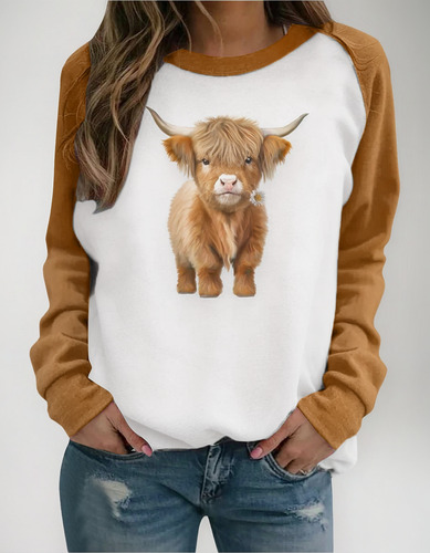 Camisetas En U Para Mujer, A La Moda, Con Estampado De Pecho