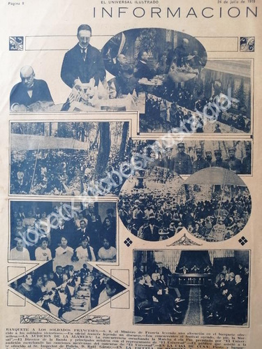 Cartel Nota De Prensa 1922 Eventos Dr. Raul Garate Y Otros