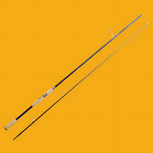 Caña de pescar Poseidon Trident de 33 libras con carrete, 2 partes, 2,40 m