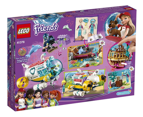 Kit De Construcción Lego Friends Dolphins Rescue Mission 413