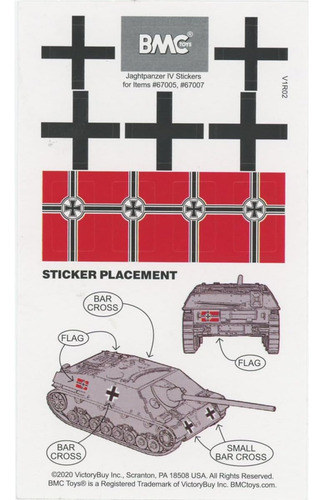 Destructor De Tanques Alemán Jagdpanzer Iv Bmc De La Segunda