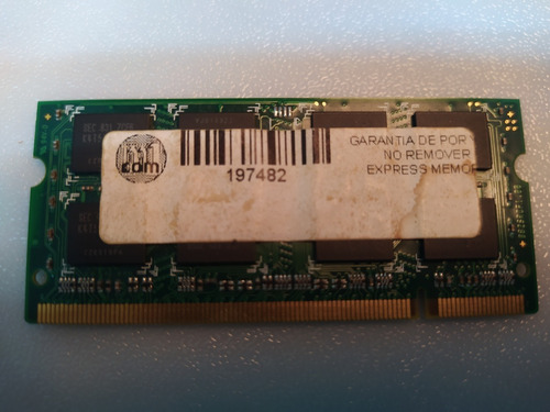 Memoria Ddr2 1g 667mhz Para Laptop Pc2-5300 Compatible (Usado)