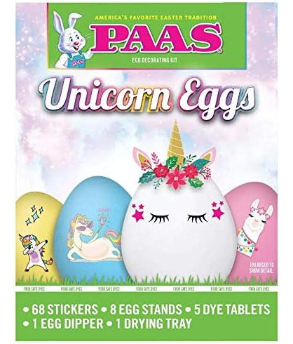 Paas Unicorn Huevos - Kit De Decoración De Huevos - 68 Pegat