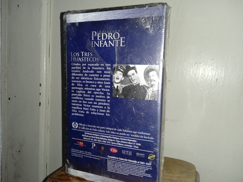 Pelicula Vhs Pedro Infante Los 3 Huastecos Nueva Y Sellada