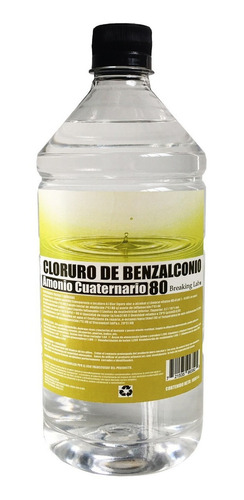 Amonio Cuaternario Puro Cloruro De Benzalconio Concentrado 1 Fragancia Neutra