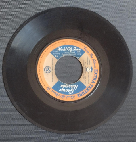 George Harrison You - World Of Stone Vinyl 45 Rpm