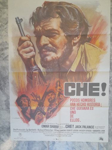 Afiche Or. Che !!  Omar Shariff - J. Palance