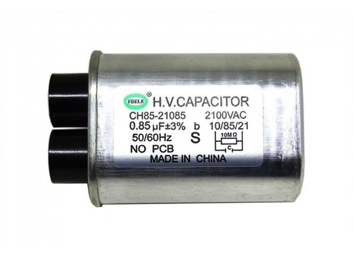 Capacitor Alta Tensão Microondas 0,85uf Largo