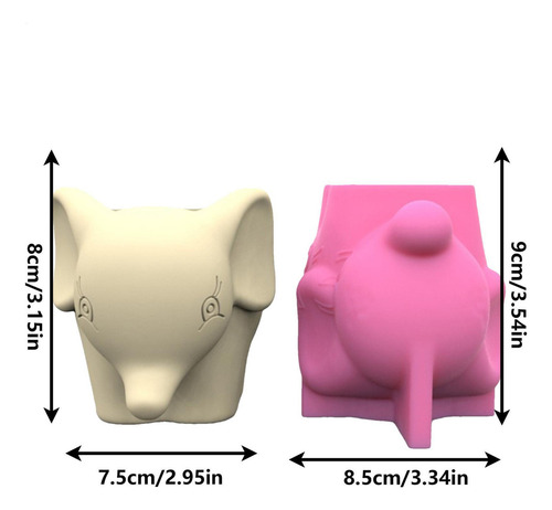 - Molde De Silicona For Maceta De Elefante Maceta Moldes De