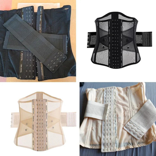 Ropa Interior Invisible Con Doble Cinturón Para Adelgazar Y
