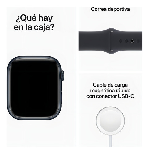 Apple Watch S8 45mm (gps+Cellular) Pulseira Esportiva Meia-noite Cor da pulseira Meia-noite/Padrão - Aceitável (Recondicionado)