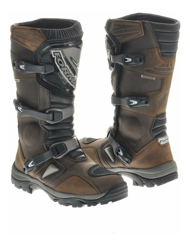 Botas Moto Forma Adventure Brown Multipropósito/atv/enduro