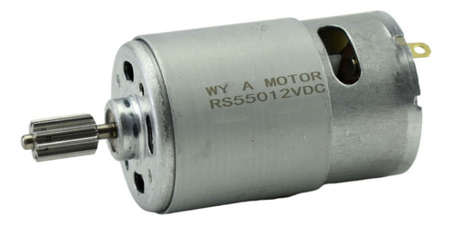 Wm Motor Eléctrico De 550 Dc 12 V 35000 Rpm Para Coche De