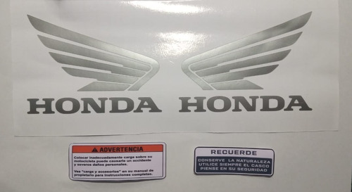 Calcos Alas Tanque Honda Cg Titan/new 150 Idénticas Original