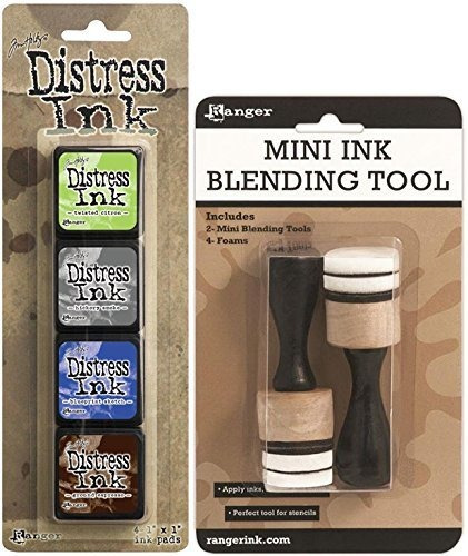 Ranger Tim Holtz Distress  Mini Kits Tinta Mezcla Bundle 2