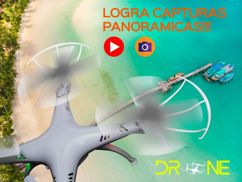 Dron Cuadricoptero Profesional Camara Fotografica Y Video Hd