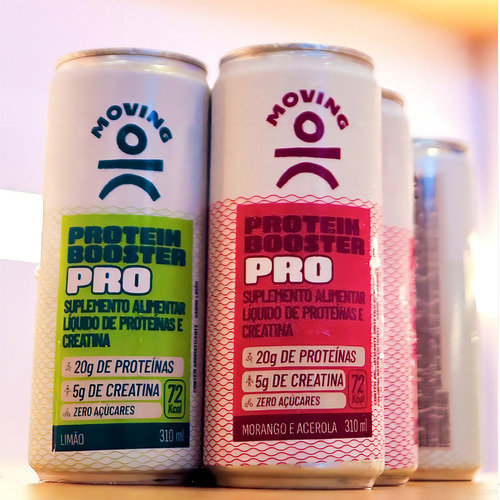 Bebida Protein Booster Moving Pro Morango E Acerola 310ml