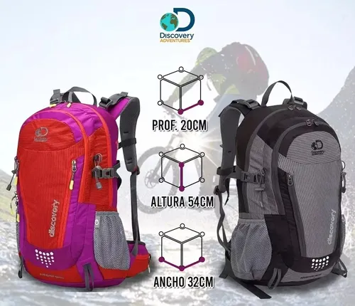 Mochila Discovery 40 Litros Camping Trekking Ml Full - Tienda Online camping