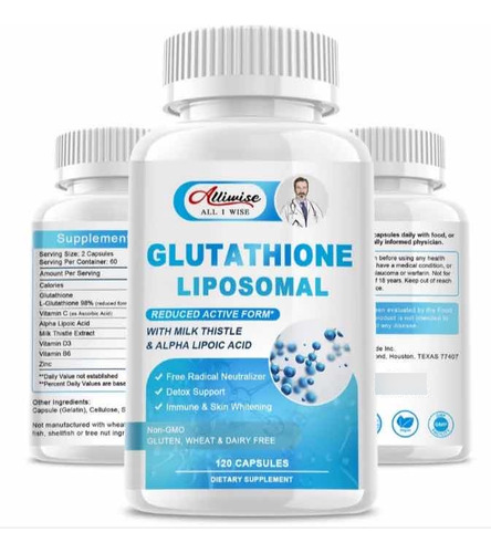 Glutation Liposomal, Milk Thistle, Ácido Alpha Lipoico