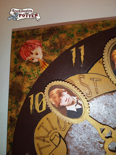 Reloj Weasley De Pared - Harry Potter Multicolor