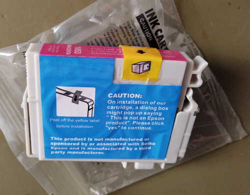 Cartucho Tinta Compatível Epson 073/ Magenta/ Vencido!