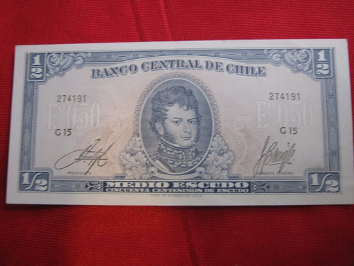 Chile 1/2  Escudo Inostroza  - Barrios