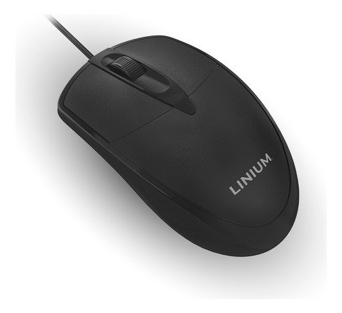 Mouse Alámbrico Linium Ergonómico Economico Usb Premium