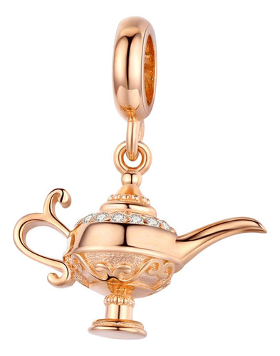 Lámpara Mágica Decorativa Colgante Collar Oro Rosa