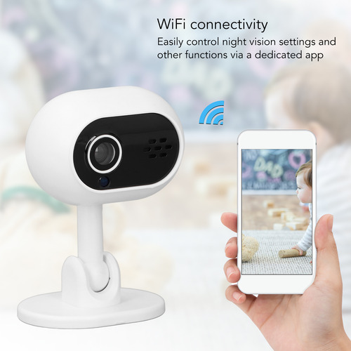 Cámara De Niñera De Seguridad Interior Wifi Inalámbrica 1080