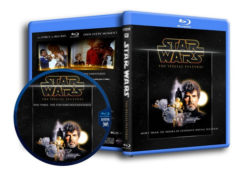 Star Wars - Saga Coleccion De Peliculas 5 Bluray A Eleccion