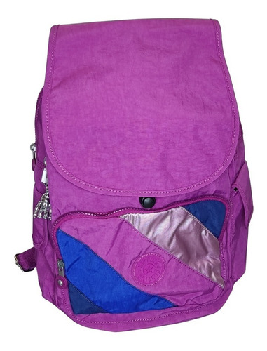 Mochila Kipling Modelo City Pack Pink Mix Block