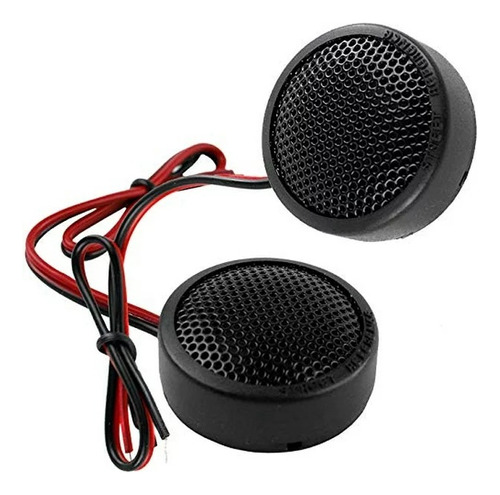 Set De Tweeters Memphis Srx1 120w Max / 20w Rms 1 Pulgada Color Negro