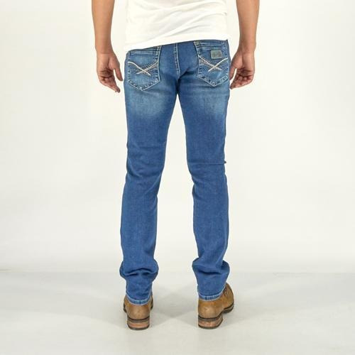 Imagen 4 de 6 de Jeans Vaquero Wrangler Hombre Skinny G44