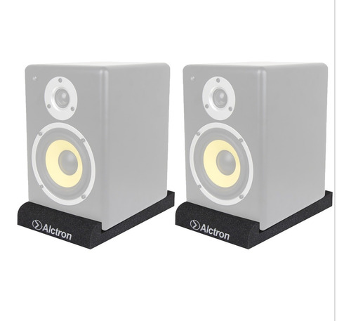 Espuma De Mesa Home Studio Monitores Referência 8'' Par Loja