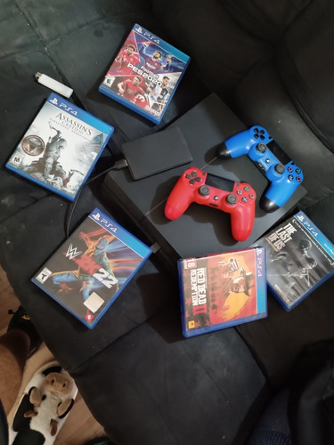 Play Station 4 Fast , 500gb Con Memoria Expandible