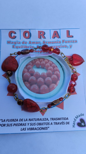 Pulsera De Coral