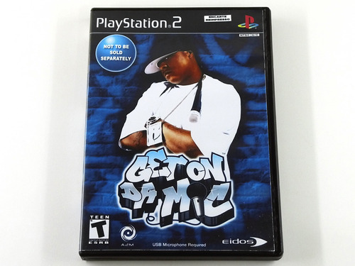 Get On Da Mic Original Playstation 2 Ps2