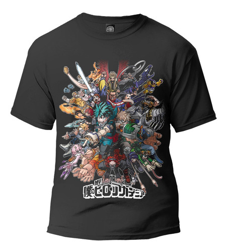 Playera My Hero Academia 12 Deku All Might Todoroki Bakugo