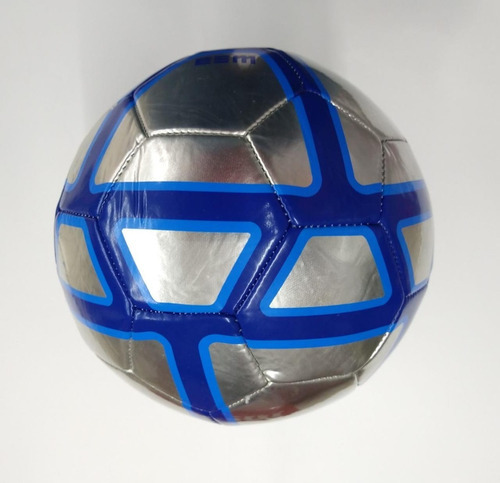 Balon Voit Futbol Web Plata #4 Color Plateado