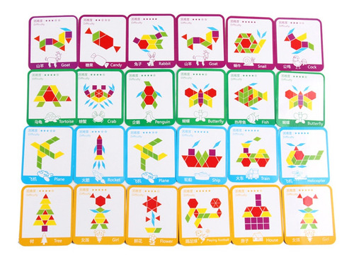 Rompecabezas De Formas 155 Shape Early Design Geometric