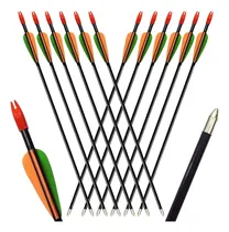 Comprar Flechas X12 Para Arcos Compuestos Fibra De Vidrio 28  