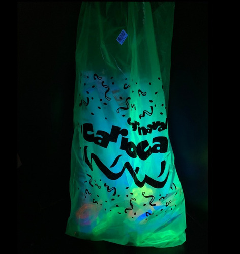 Imagen 2 de 10 de Bolsa Cotillon Carioca Fluo X 10 - Fiestas Carnaval Carioca