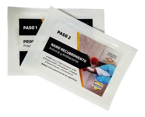 Imagen 3 de 7 de Combo Recubrimiento Antimicrobial Permanente Liquido Guard