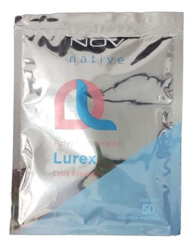 Polvo Decolorante Extra Rapido Nov Lurex Azul Sachet 50 Gr  