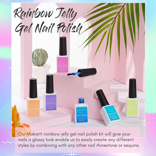 Esmalte De Uñas De Gel De Gel Makartt Kit De Esmalte De Uñas