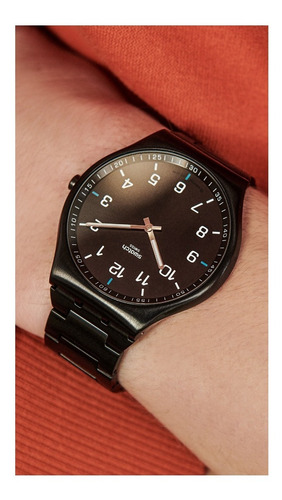 Reloj Swatch Irony Skin Suit Black Ss07b100g