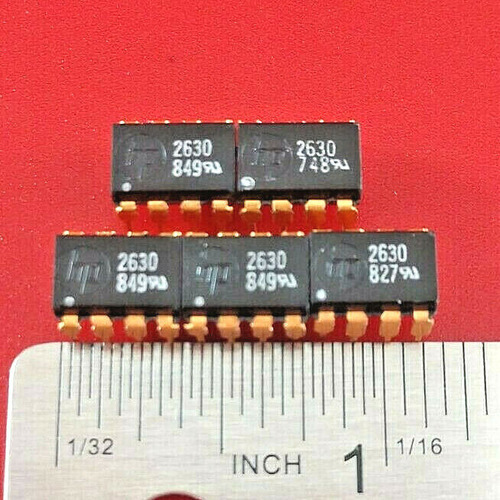 Lot Of 5 Hewlett Packard Hp2630 Dual Logic Output Optoco Eeo