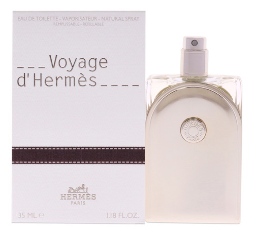 Perfume En Aerosol Recargable Hermes Voyage D'hermes Edt De