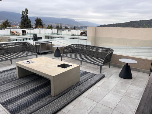 Rico Dpto Full Amoblado 2dorm En Suite-la Dehesa-penthouse